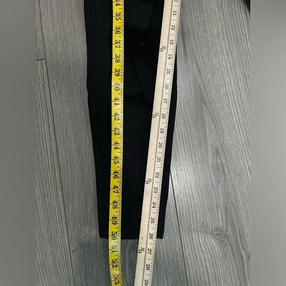 Kancan black distressed overalls size XS NWT - Picture 6 of 11